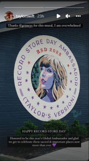 Taylor Swift marks Record Store Day 2022 with limited vinyl releases