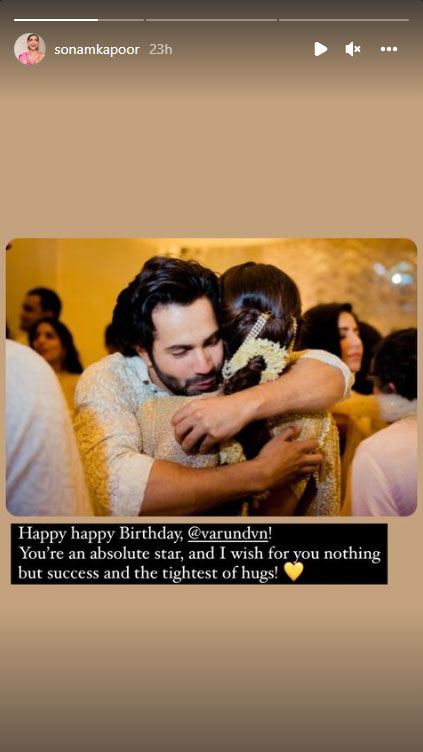 Varun Dhawan receives wishes from Bollywood stars on his 35th Birthday