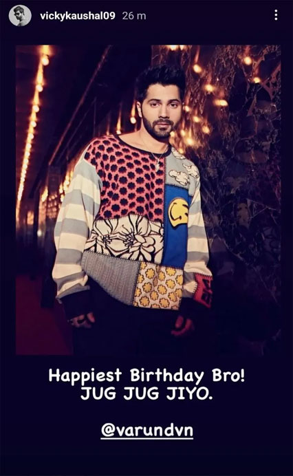 Varun Dhawan receives wishes from Bollywood stars on his 35th Birthday