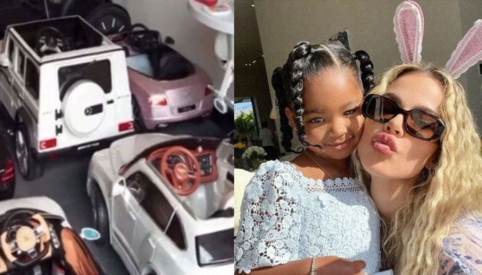 Khloe Kardashian reacts to criticism on Trues toy cars garage, asks fans to stop being sad