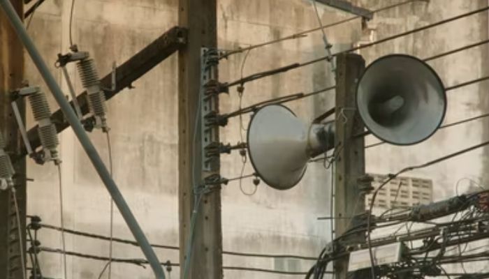 Ram Janki temple and Sunni Jama Masjid in UP’s Badagaon have removed their loudspeakers. —Reuters