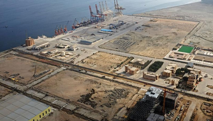 A general view of Gwadar port in Gwadar, Pakistan October 4, 2017. — Reuters/File