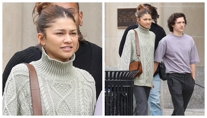 Tom Holland packs on PDA with Zendaya amid their outing in Boston