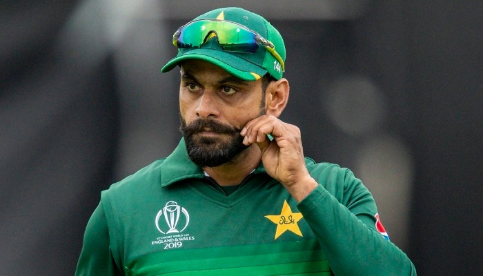 Pakistan teams former captain Mohammad Hafeez. — Tiwitter/CricWireLK