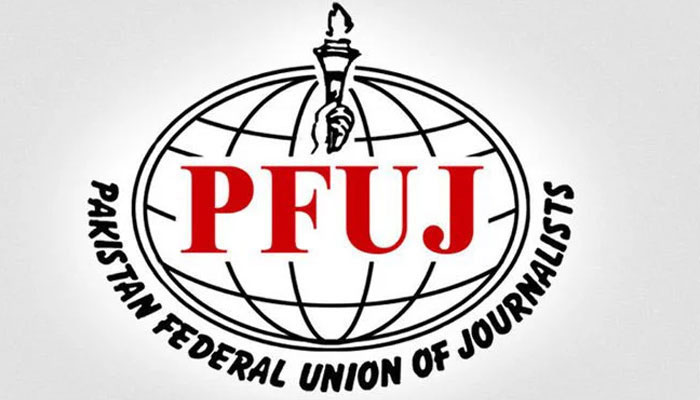 The logo of the Pakistan Federal Union of Journalists. — Facebook