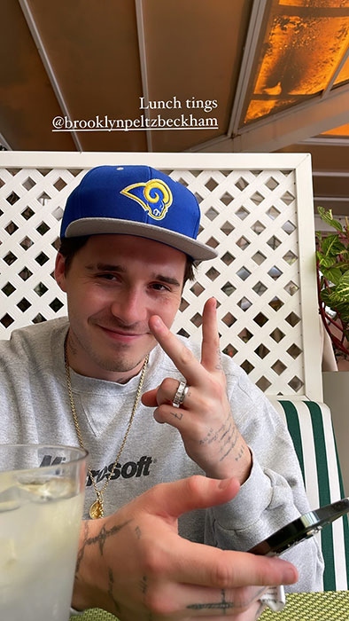 Brooklyn Beckham shows off his diamond wedding band after marriage with Nicola Peltz