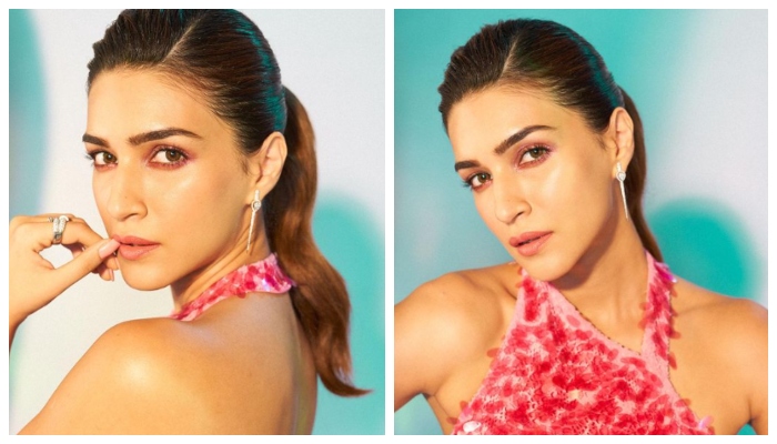 Kriti Sanon is a stunner in backless pink gown: See