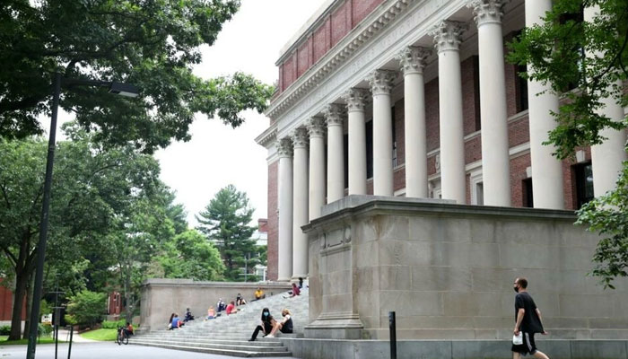 Harvard Universitys campus in Cambridge. Photo: AFP