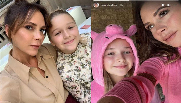 Victoria Beckham and daughter Harper make perfect duo in matching outfits: pic