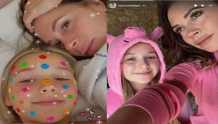Victoria Beckham and daughter Harper make perfect duo in matching outfits: pic