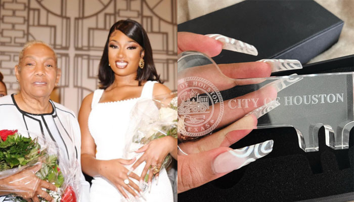 Megan Thee Stallion honoured with ‘the key to the city’ by Houston Mayor