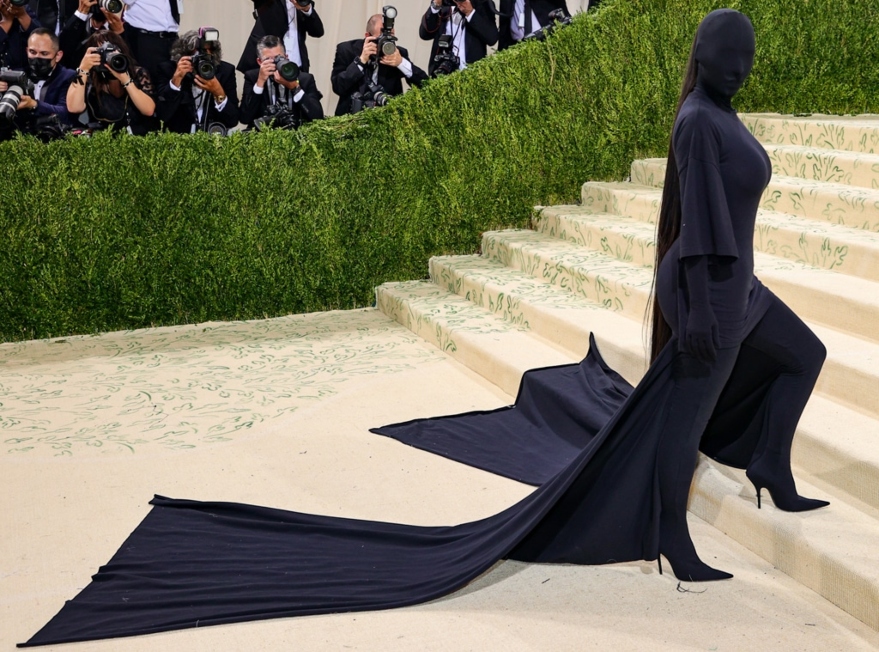 Kim Kardashian at the 2021 Met Gala