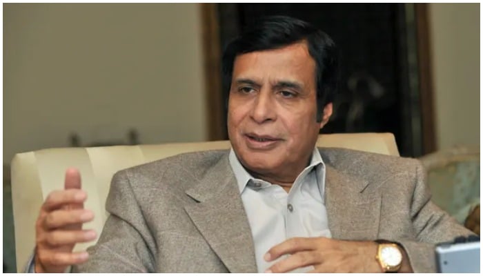 Speaker Punjab Assembly Chaudhry Pervaiz Elahi. — AFP/Getty Images