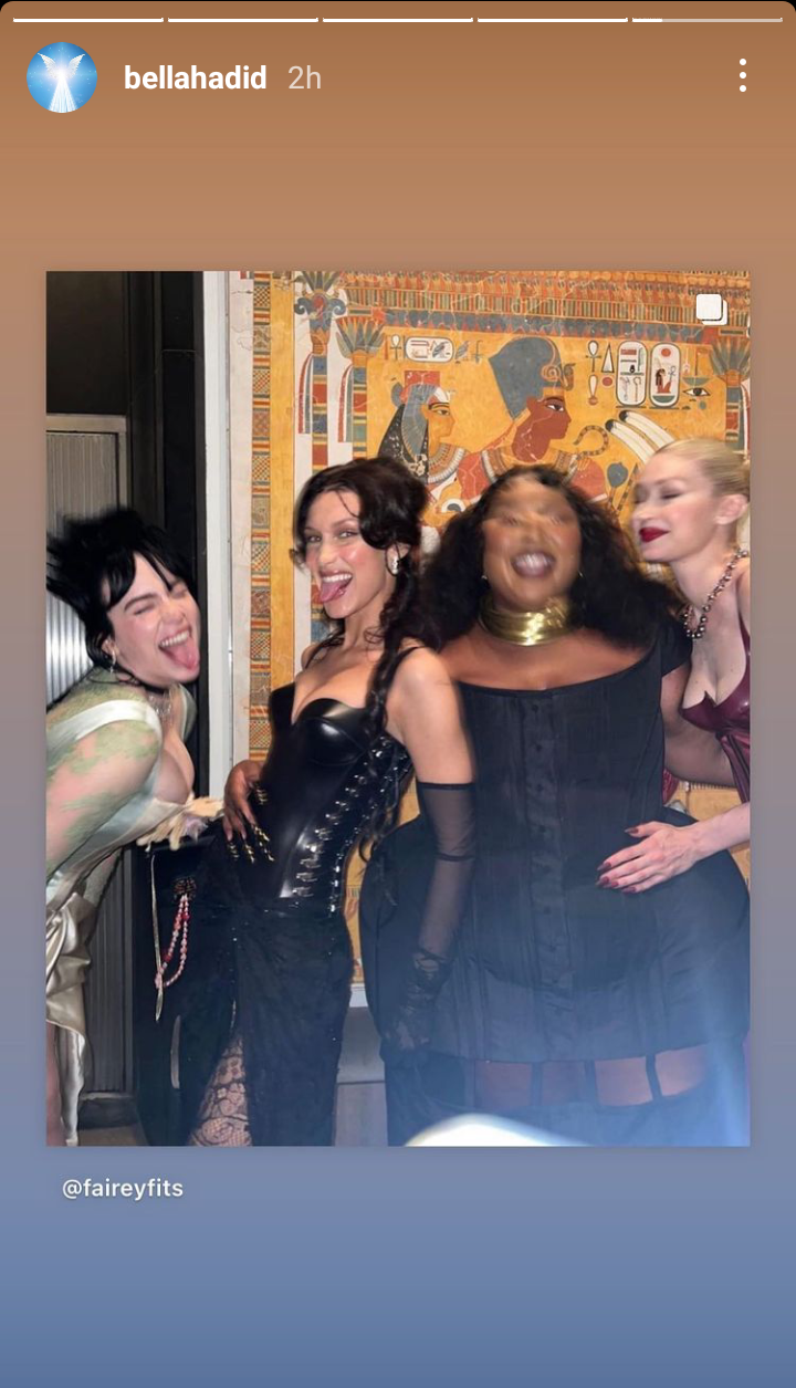 Met Gala 2022: Bella Hadid shares picture with Billie Eilish