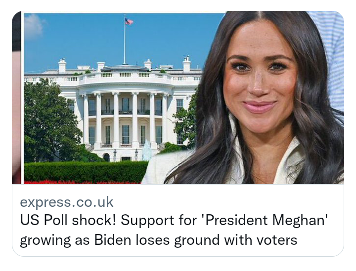 US poll called verbal plaster to cover Meghan Markles disappointment