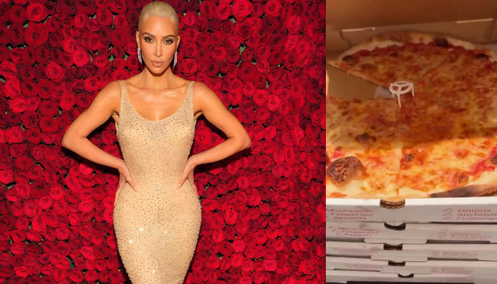 Kim Kardashian makan pizza, donat setelah diet ketat Met Gala