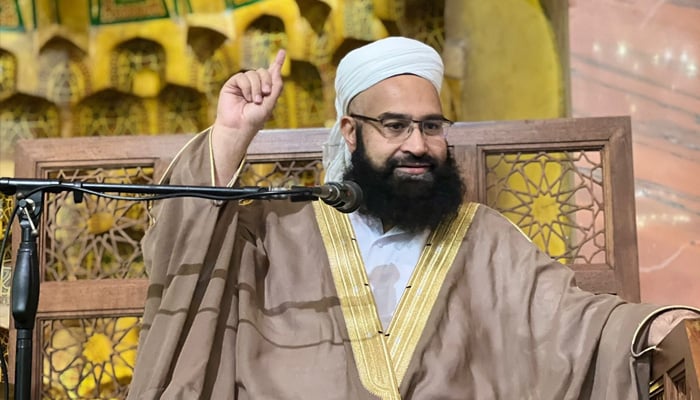 Prime Minister’s Special Representative for Interfaith Harmony and Middle East Maulana Hafiz Tahir Mehmood Ashrafi. — Photo Tahir Ashrafis Twitter