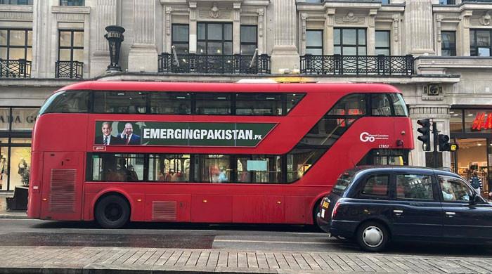Anonymous businessman launches ‘Emerging Pakistan’ campaign on London buses