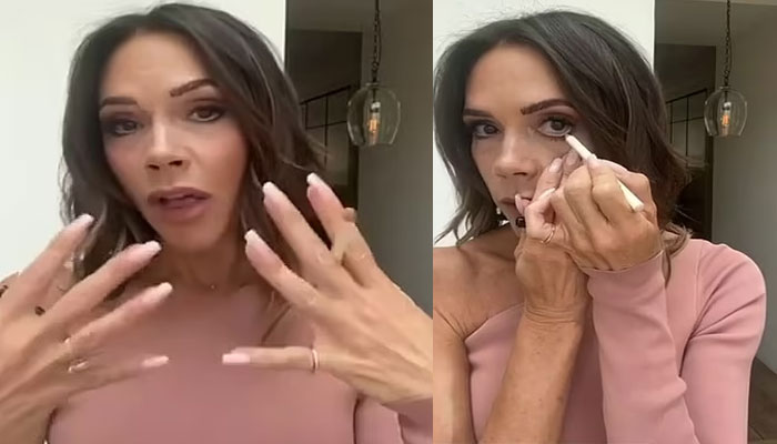 Victoria Beckham unveils makeup routine for awake and energised look