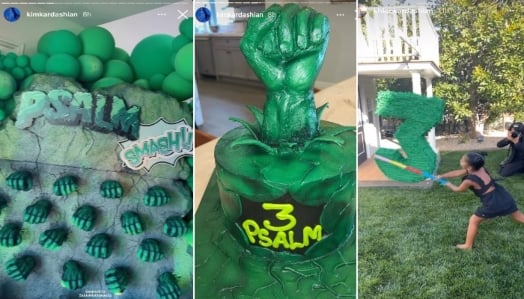 Kim Kardashian throws lavish birthday party for youngest son Psalm, see pictures