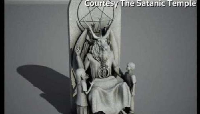Devil worshippers want to erect Satan statue in Oklahoma.— Reuters