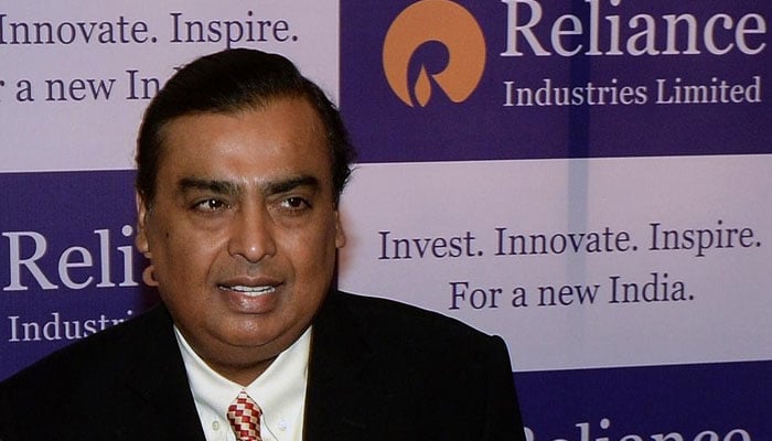 Mukesh Ambani’s Reliance Industries became the first Indian company to cross $100 billion in annual revenues. Photo: AFP/file