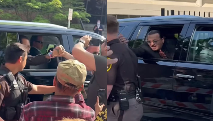 Johnny Depp’s fans go crazy outside court amid trial against Amber Heard: Watch
