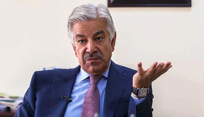 Minister for Defense Khawaja Asif.  — AFP/File