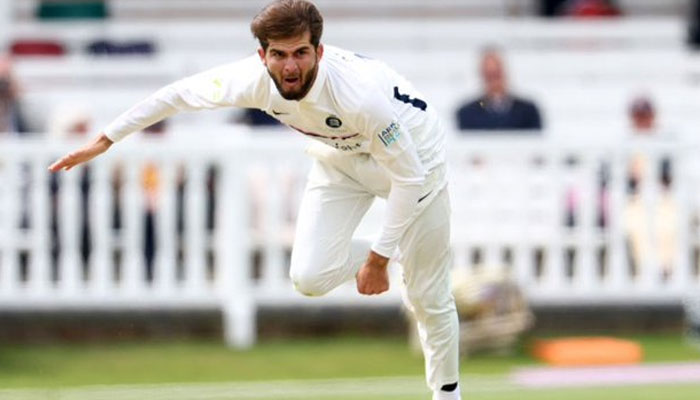 Pakistan paceman Shaheen Shah Afridi. — Twitter/@Middlesex_CCC