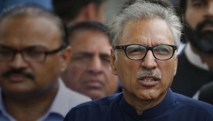 President Dr Arif Alvi. — Reuters/File