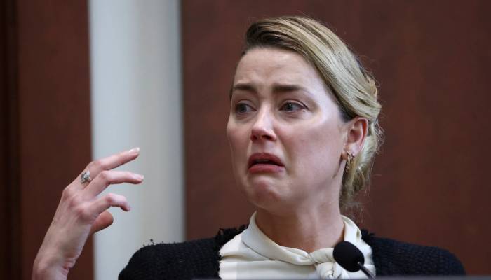 Amber Heard is not the inspiration behind crying face filter, says Snapchat