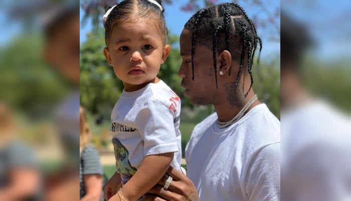 Travis Scott takes daughter Stormi Webster on a day out, posts adorable pics online