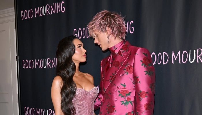 Machine Gun Kelly gushes over fiancée Megan Fox at the premiere of ‘Good Mourning’