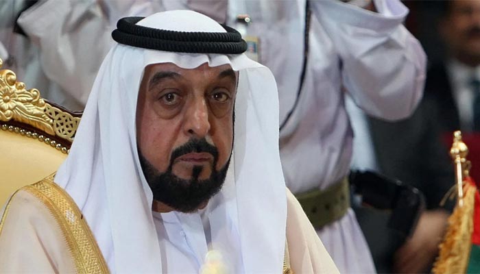 President of the United Arab Emirates Sheikh Khalifa bin Zayed Al Nahyan (late). — AFP/FIle