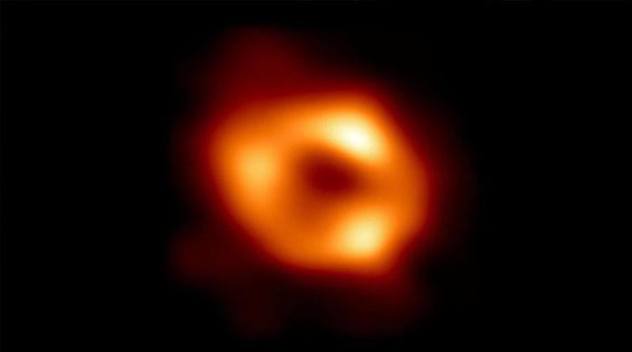 Scientists unveil image of 'gentle giant' black hole at Milky Way's center