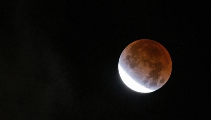 Years first lunar eclipse will not be visible in Pakistan.—Reuters