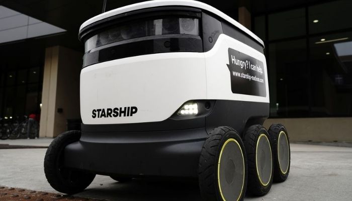 Perusahaan transportasi ini sedang menguji pengiriman makanan dengan robot