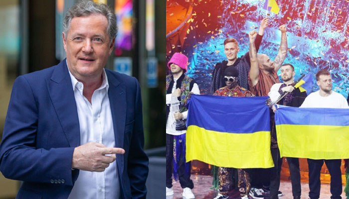 Piers Morgan dubs Eurovision ‘politically-motivated’ contest after Ukraine win