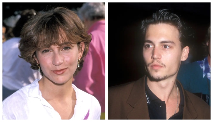 Jennifer Grey recalls falling in love with Johnny Depp, ‘so beautiful’