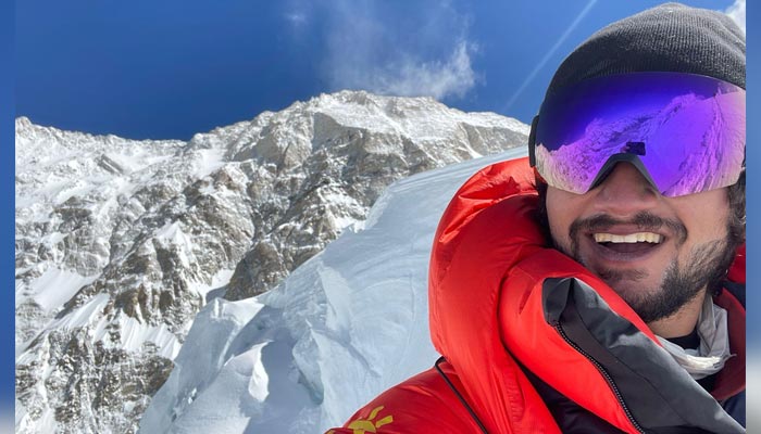Pakistan’s young mountaineer Shehroze Kashif. — Provided by the reporter