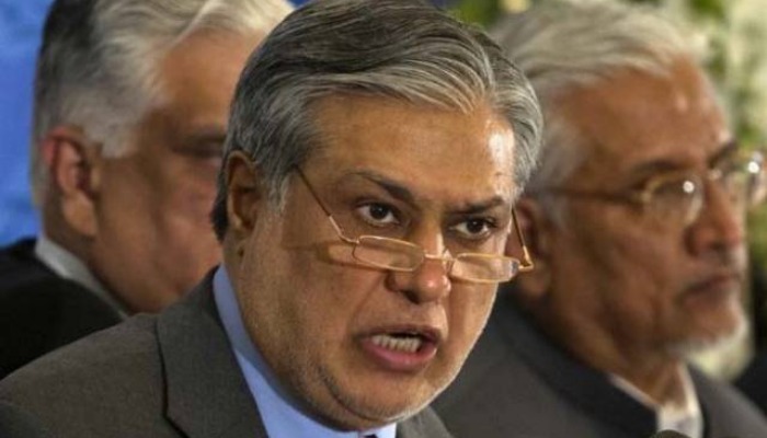 Former finance minister Ishaq Dar. — Reuters/File