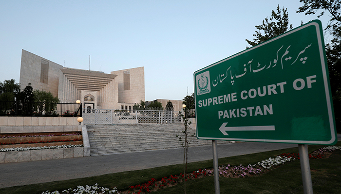 A general view of the Supreme Court of Pakistan in Islamabad, Pakistan, on April 3, 2022. — Reuters