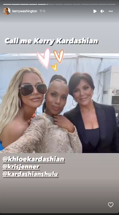 Kerry Washington shares UNSEEN picture with Khloe Kardashian, Kris Jenner