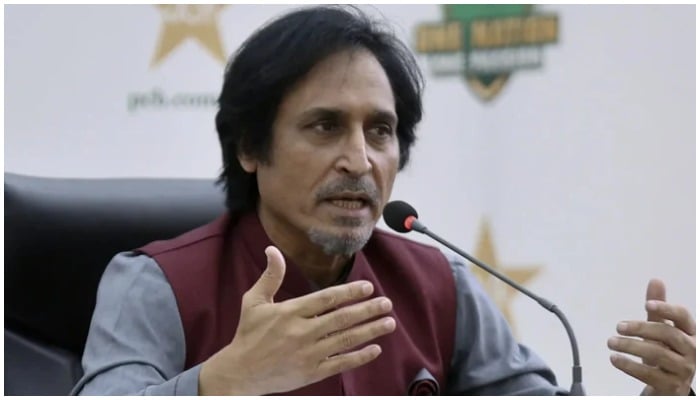 PCB Chairman Ramiz Raja. — AFP/ file