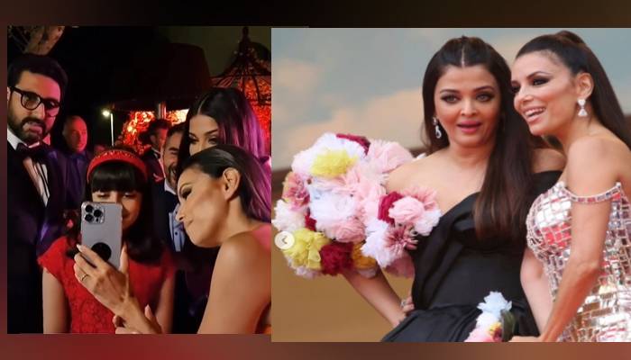 Photos: Aishwarya Rai Bachchan shares a great camaraderie with Eva Longoria at Cannes 2022