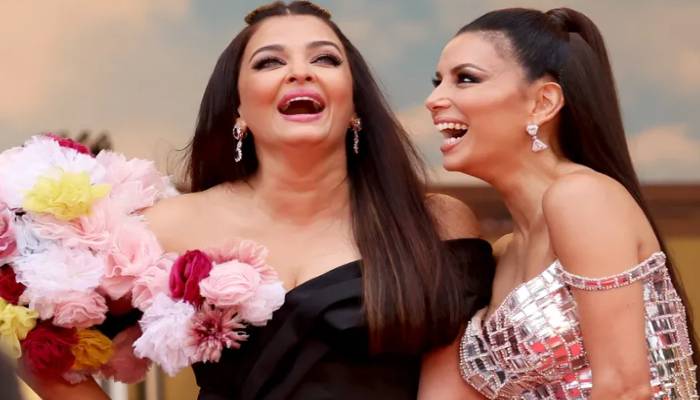 Photos: Aishwarya Rai Bachchan shares great camaraderie with Eva Longoria at Cannes 2022