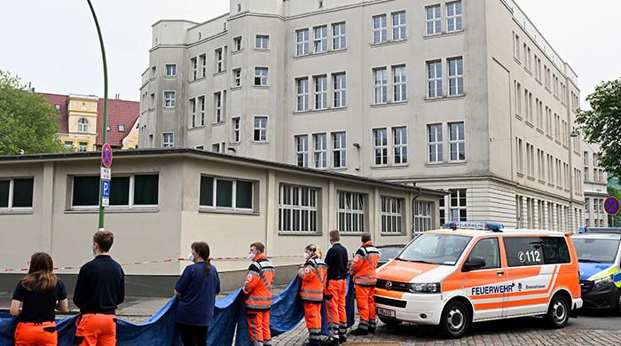 German school shooting leaves one person wounded, children safe