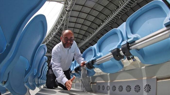 Qatar's 'Dr Cool' keeps World Cup stadiums chilly with solar-powered AC