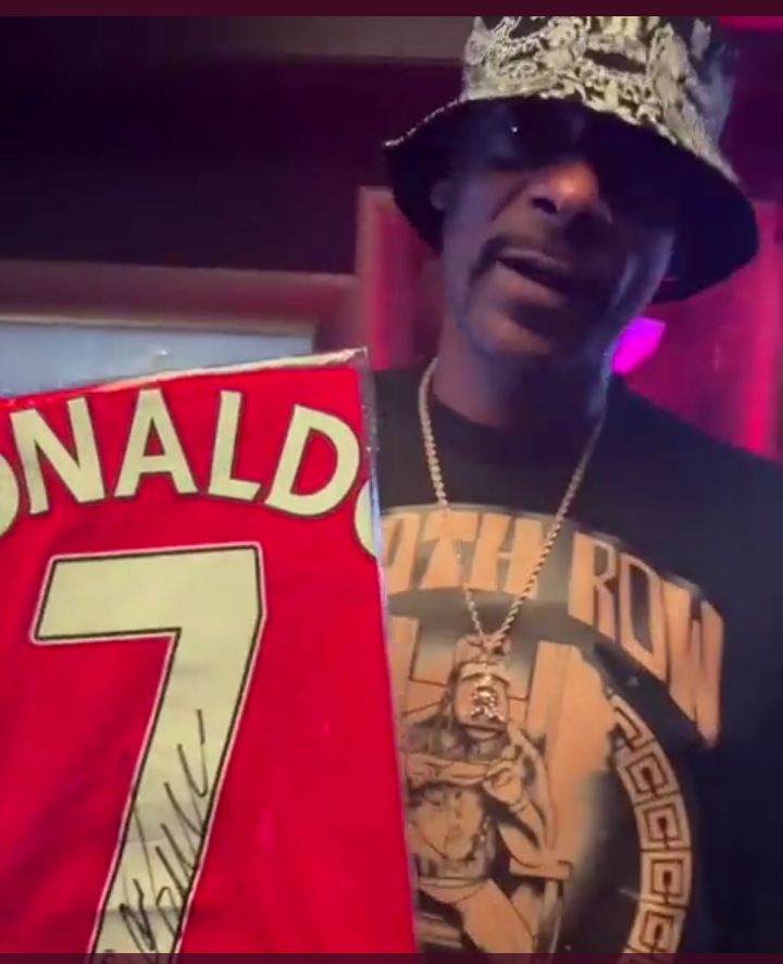 Snoop Dogg thanks Cristiano Ronaldo for sweet gesture