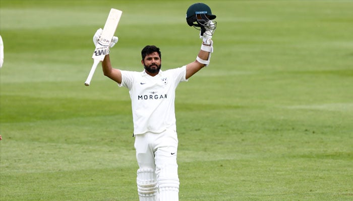 Pakistani player Azhar Ali. Photo— Worcestershire County Cricket Club Twitter